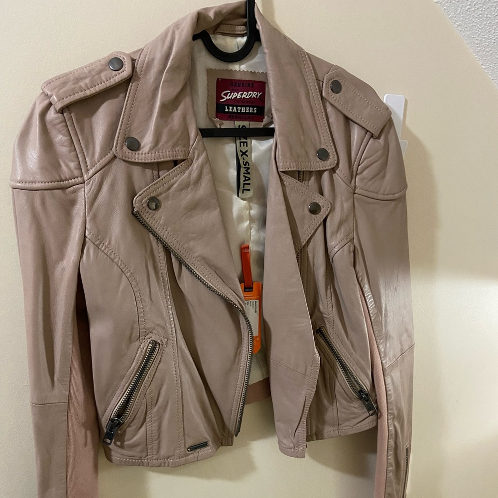 SUPER DRY Leather jacket